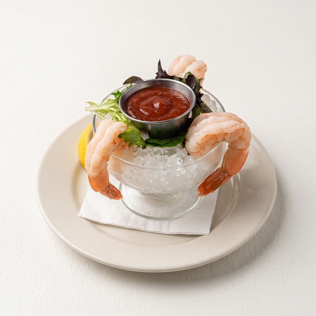 Jumbo Shrimp Cocktail.